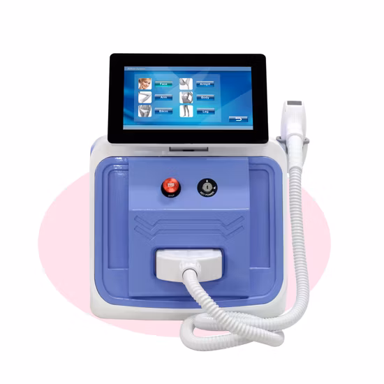 3 Wellenlängen Laserdioden-Enthaarung XL Eislaser 755 810 1064 nm Diodenlaser-Haarentfernungsgerät 1600 W 808 nm Laser-Haarentfernungsgerät
