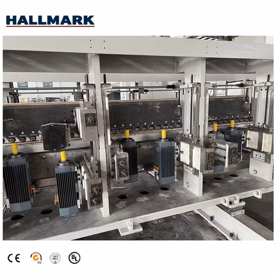 Automatische Holzbearbeitungsmaschine zum Schneiden und Zapfenschneiden von zwei Enden