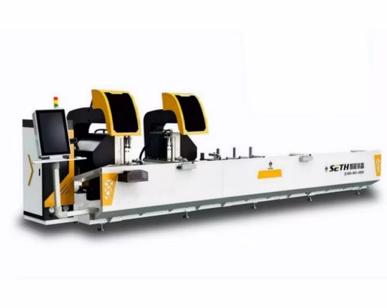 Automatische CNC-Maschine zum Schneiden und Zapfenschneiden von Doppelenden