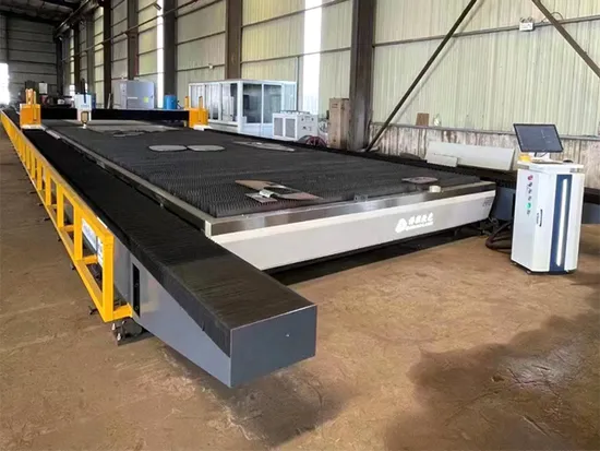 Großformatige Gantry-Faserlaserschneidemaschine 6 kW, 8 kW, 10 kW, 12 kW, 15 kW, 20 kW, 30 kW, 40 kW